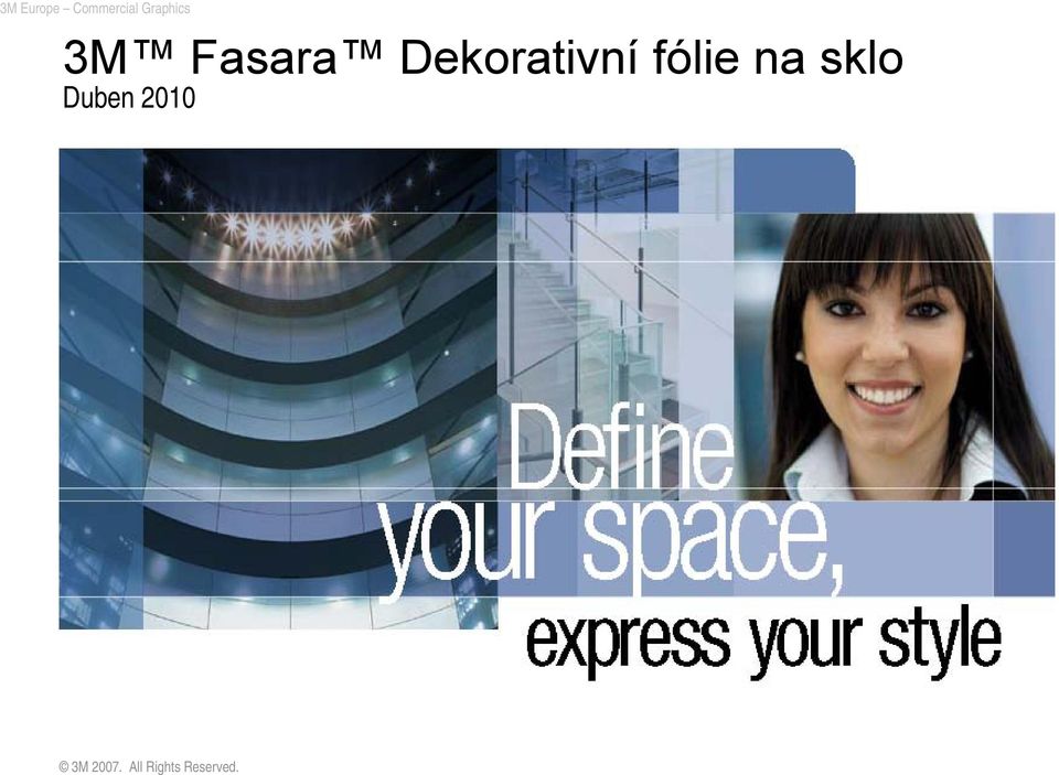 Dekorativní fólie na sklo