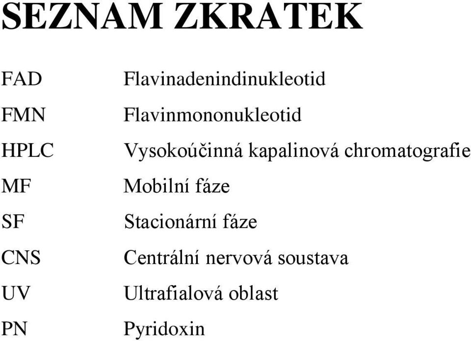 Vysokoúčinná kapalinová chromatografie Mobilní fáze