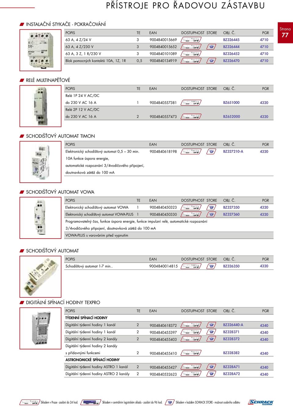 TIMON Elektronický schodišťový automat 0,5 30 min.