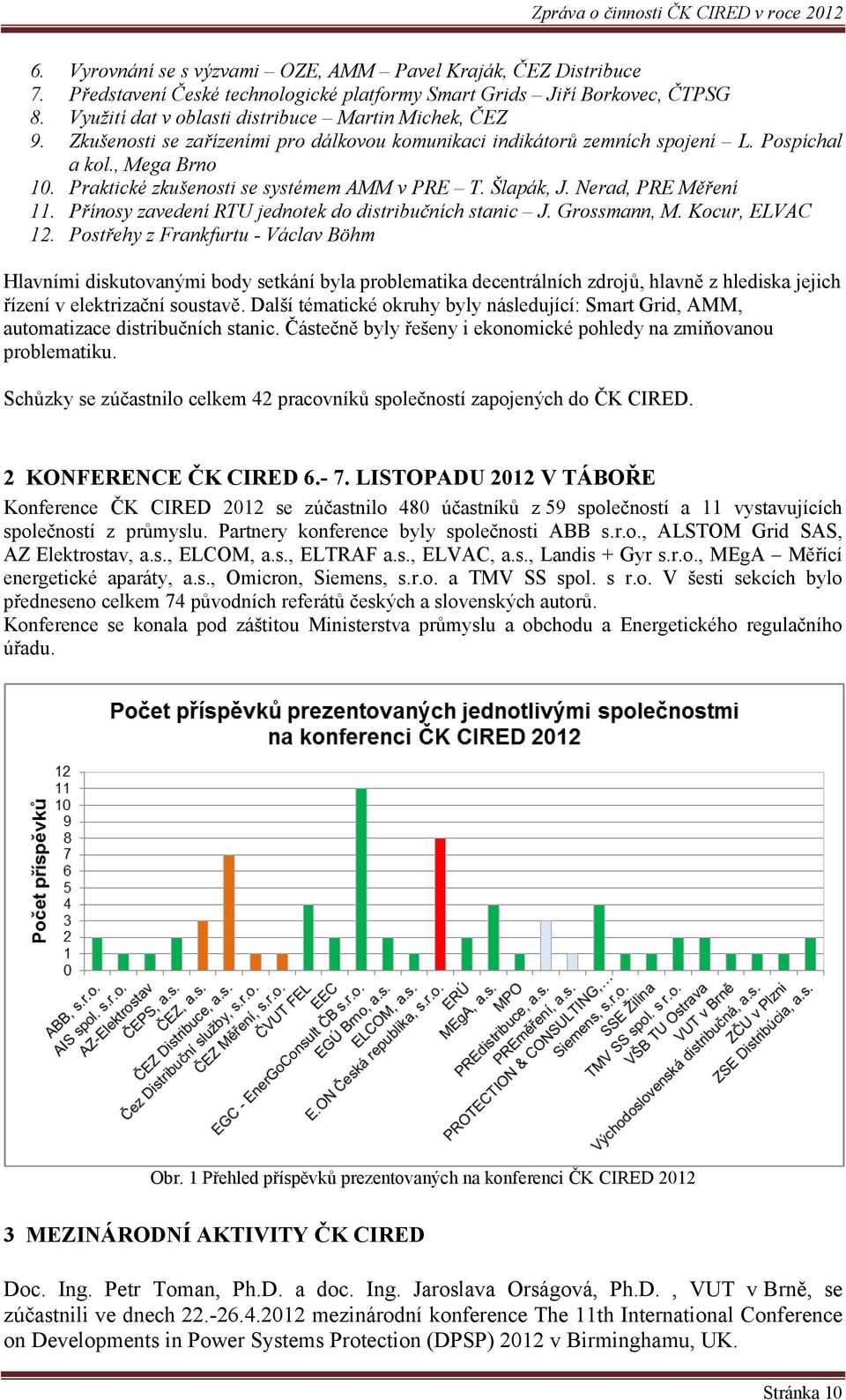 Přínosy zavedení RTU jednotek do distribučních stanic J. Grossmann, M. Kocur, ELVAC 12.