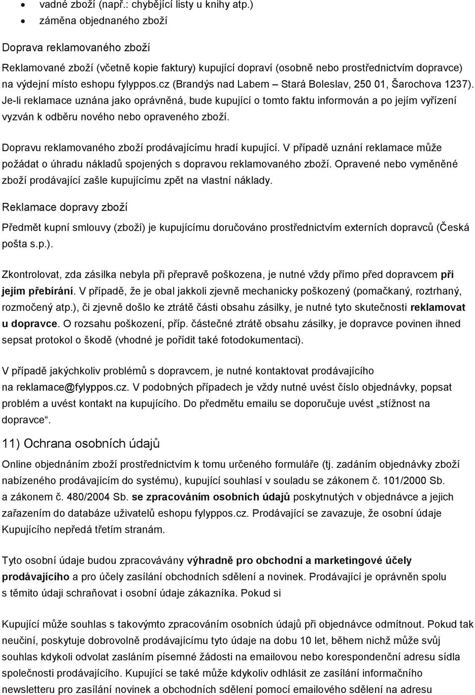 cz (Brandýs nad Labem Stará Boleslav, 250 01, Šarochova 1237).