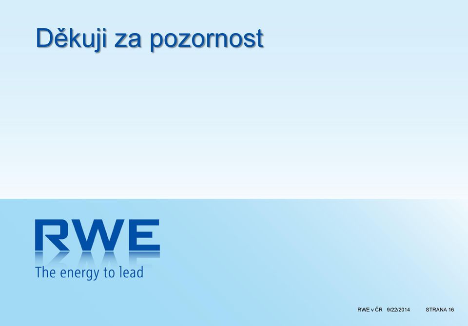 RWE v ČR