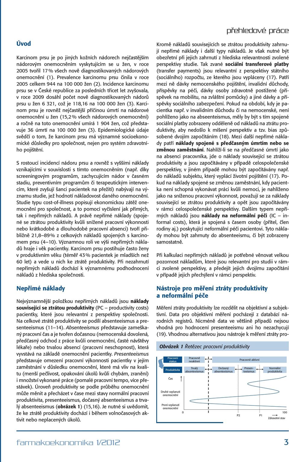 Incidence karcinomu prsu se v České republice za posledních třicet let zvyšovala, v roce 2009 dosáhl počet nově diagnostikovaných nádorů prsu u žen 6 321, což je 118,16 na 100 000 žen (3).