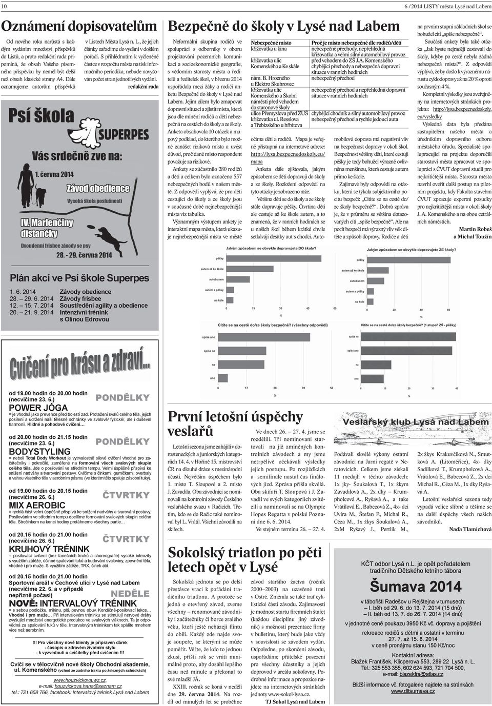 S přihlédnutím k vyčleněné částce v rozpočtu města na tisk informačního periodika, nebude navyšován počet stran jednotlivých vydání.