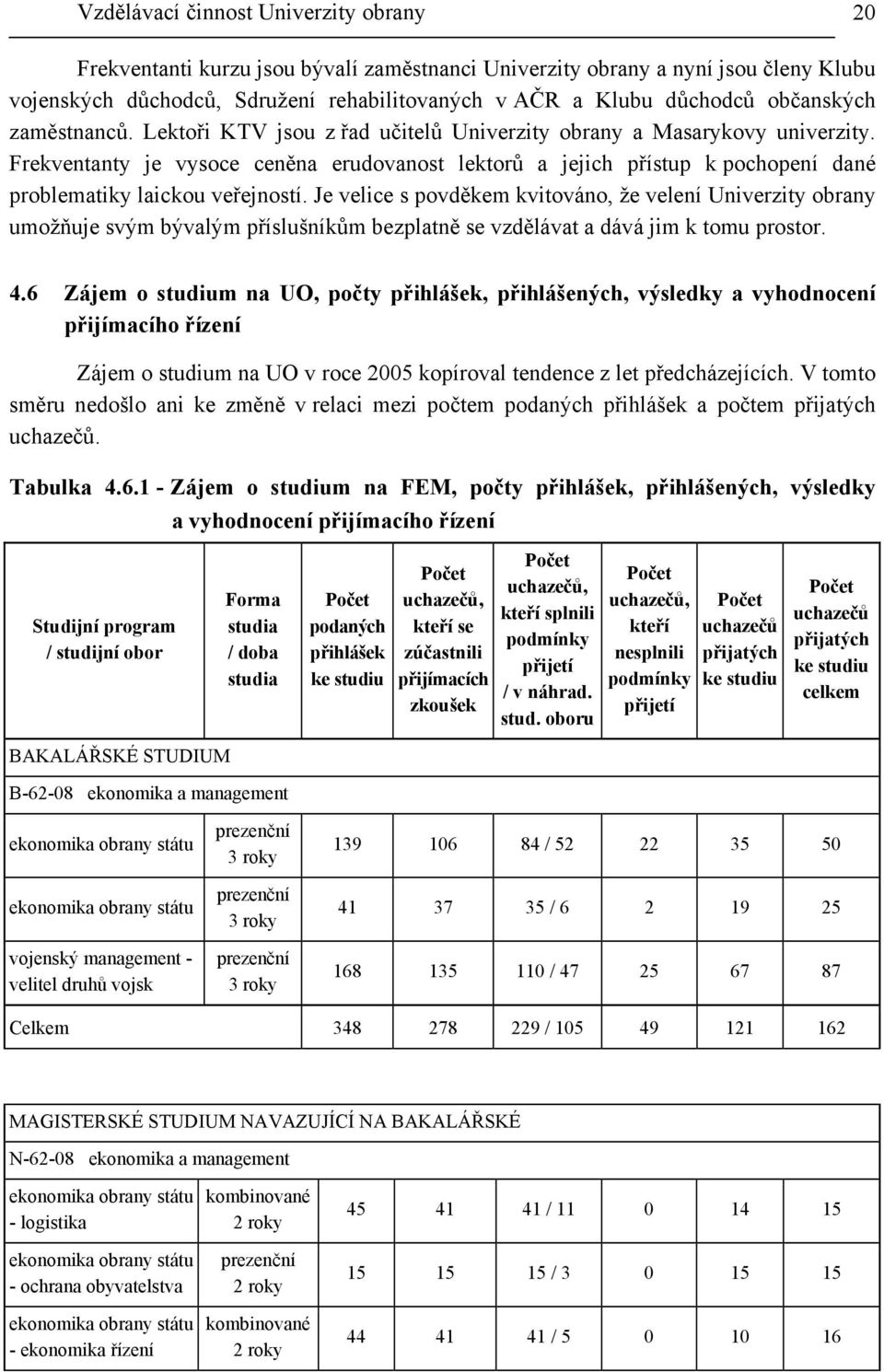 Frekventanty je vysoce ceněna erudovanost lektorů a jejich přístup k pochopení dané problematiky laickou veřejností.