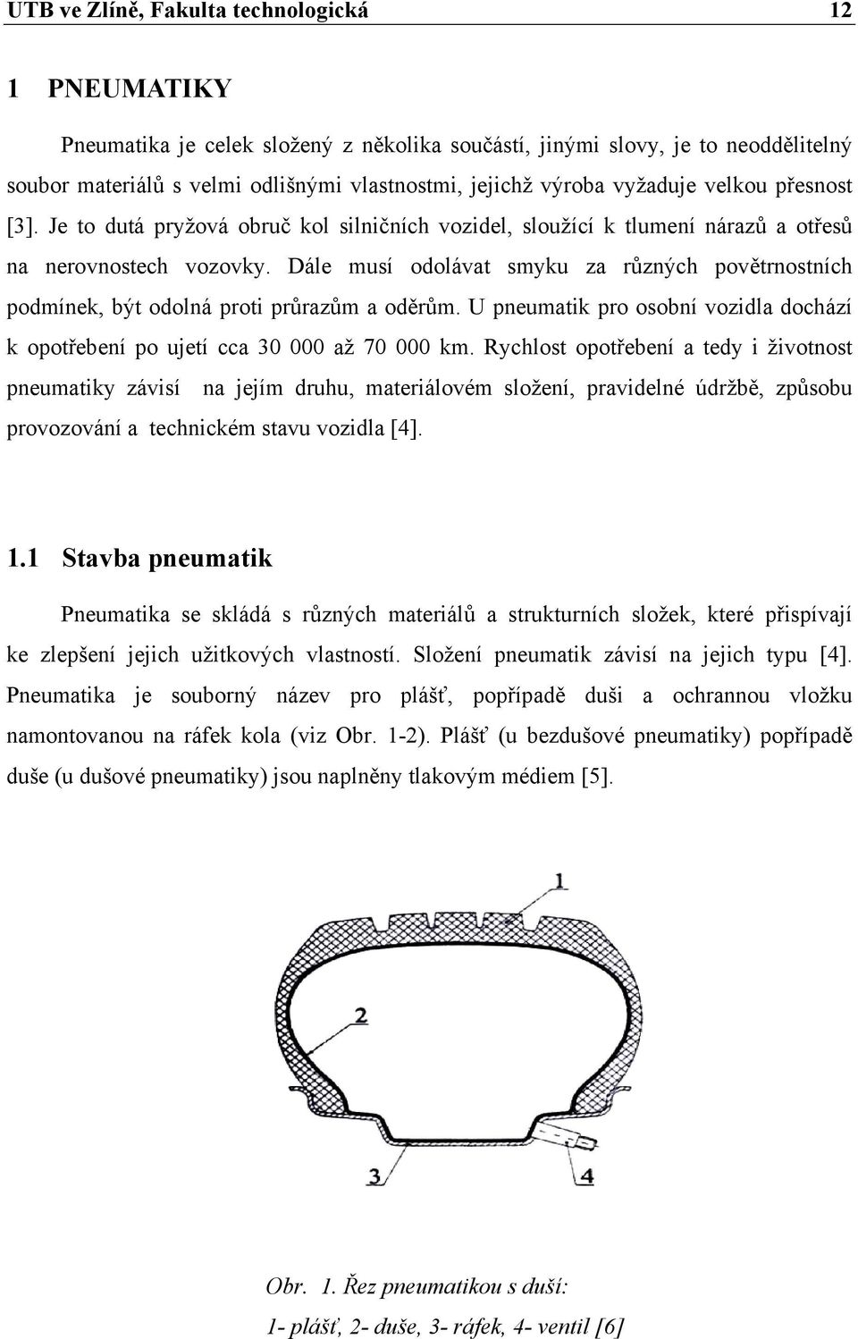 Dále musí odolávat smyku za různých povětrnostních podmínek, být odolná proti průrazům a oděrům. U pneumatik pro osobní vozidla dochází k opotřebení po ujetí cca 30 000 až 70 000 km.