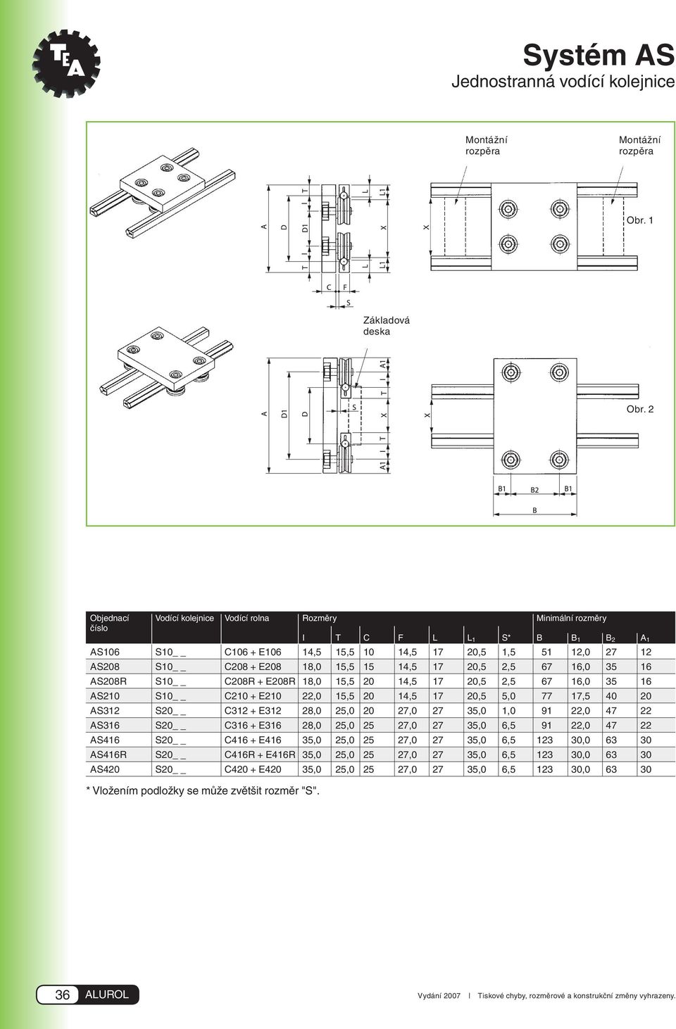 15,5 15 14,5 17 20,5 2,5 67 16,0 35 16 AS208R S10 C208R + E208R 18,0 15,5 20 14,5 17 20,5 2,5 67 16,0 35 16 AS210 S10 C210 + E210 22,0 15,5 20 14,5 17 20,5 5,0 77 17,5 40 20 AS312 S20 C312 + E312