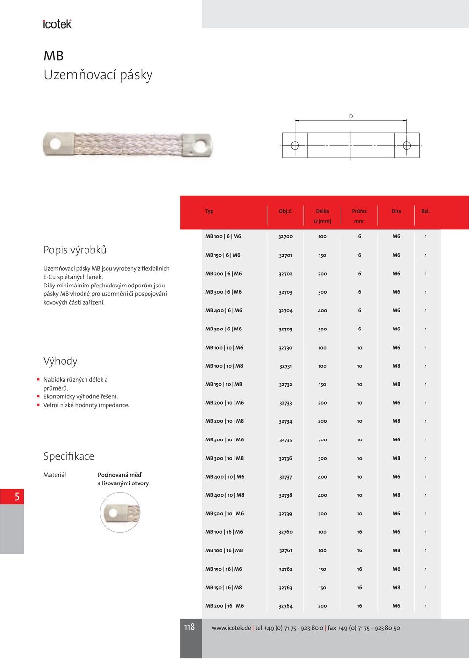 MB 00 6 M6 32700 00 6 M6 MB 50 6 M6 3270 50 6 M6 MB 200 6 M6 32702 200 6 M6 MB 300 6 M6 32703 300 6 M6 MB 400 6 M6 32704 400 6 M6 MB 500 6 M6 32705 500 6 M6 Výhody Nabídka různých délek a průměrů.