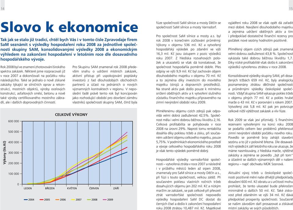 Některé jsme rozpracovali již v roce 2007 a dokončovali na počátku roku následujícího.