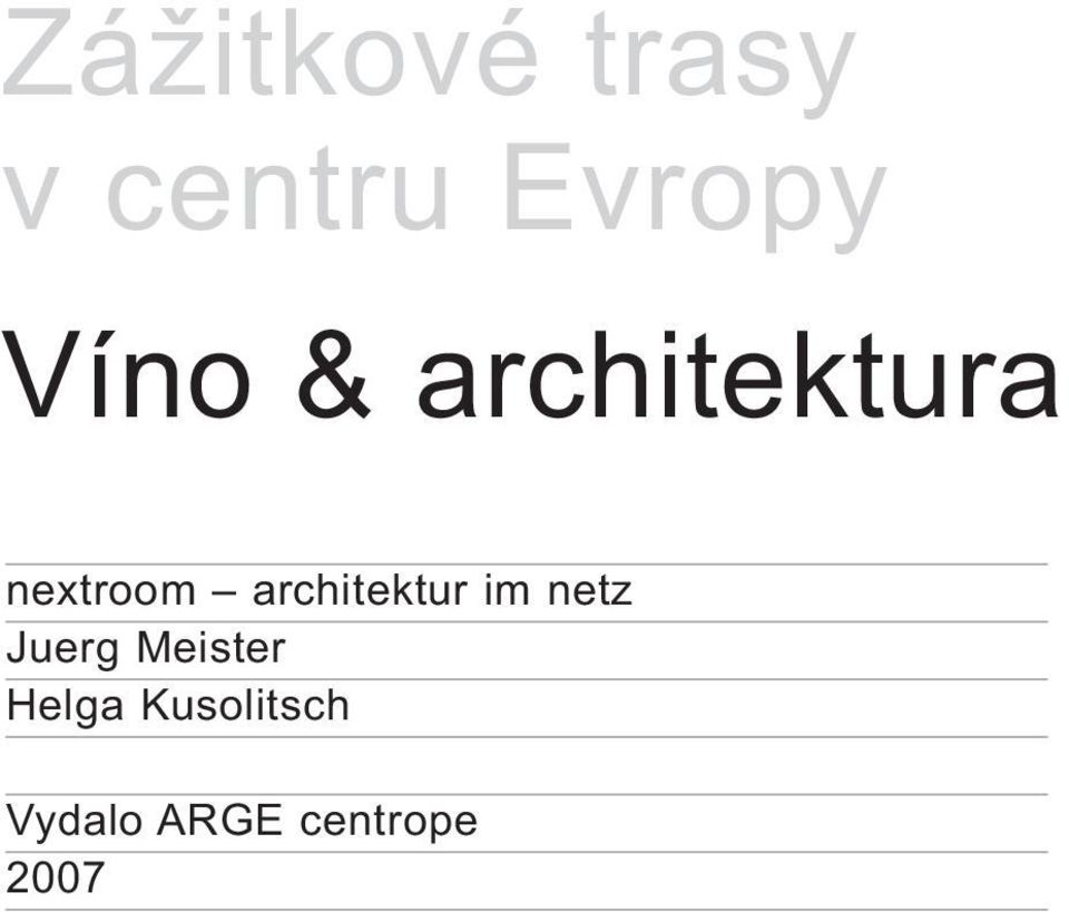 architektur im netz Juerg Meister