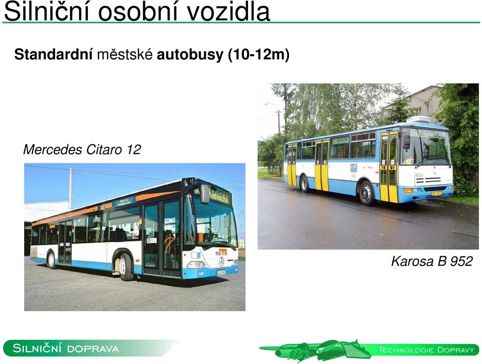 městské autobusy