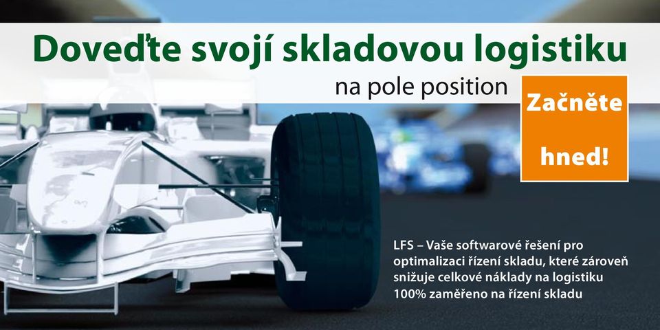 LFS Vaše softwarové řešení pro optimalizaci řízení