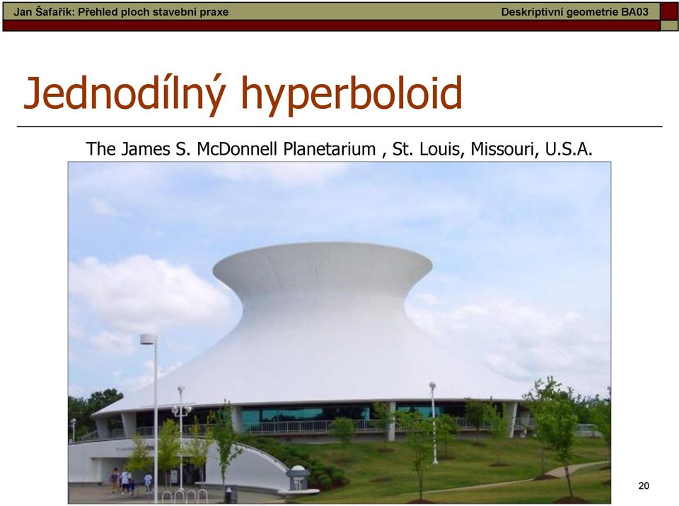 hyperboloid The James S.