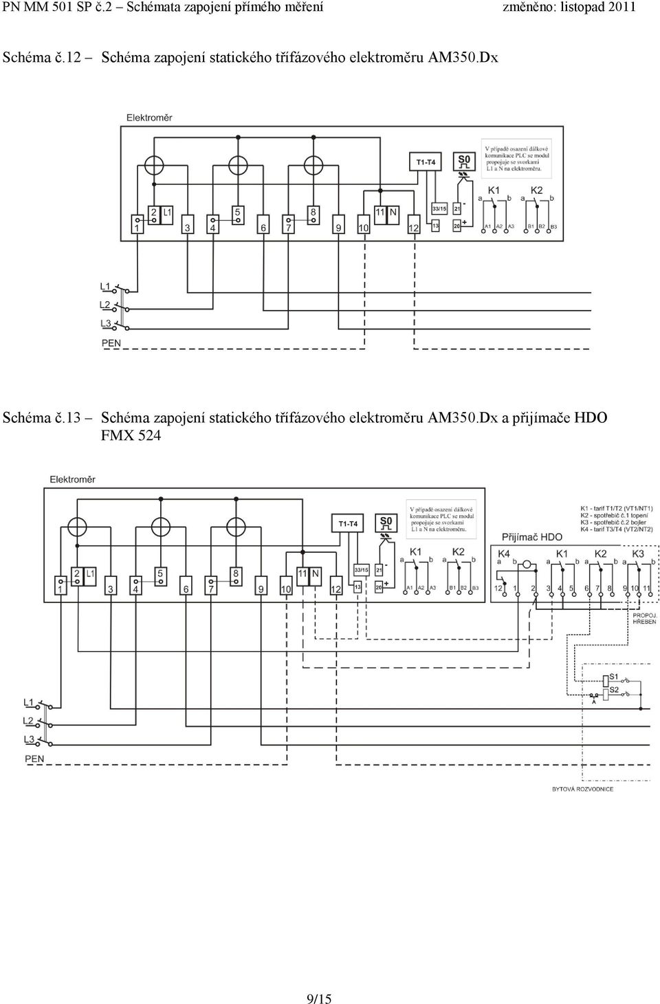 elektroměru AM350.