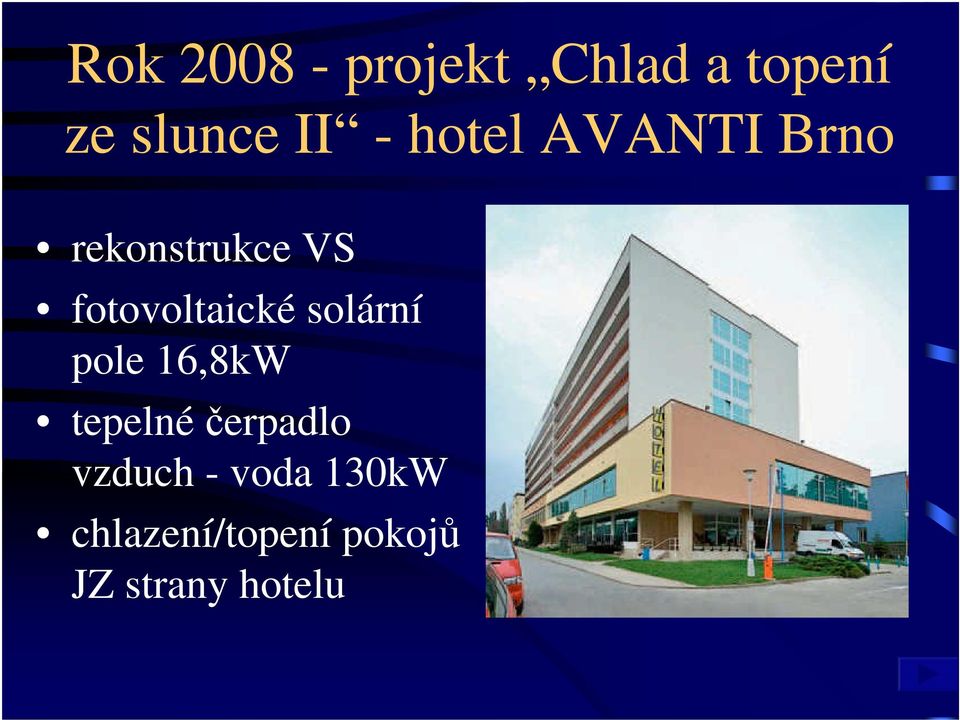 solární pole 16,8kW tepelné čerpadlo vzduch -