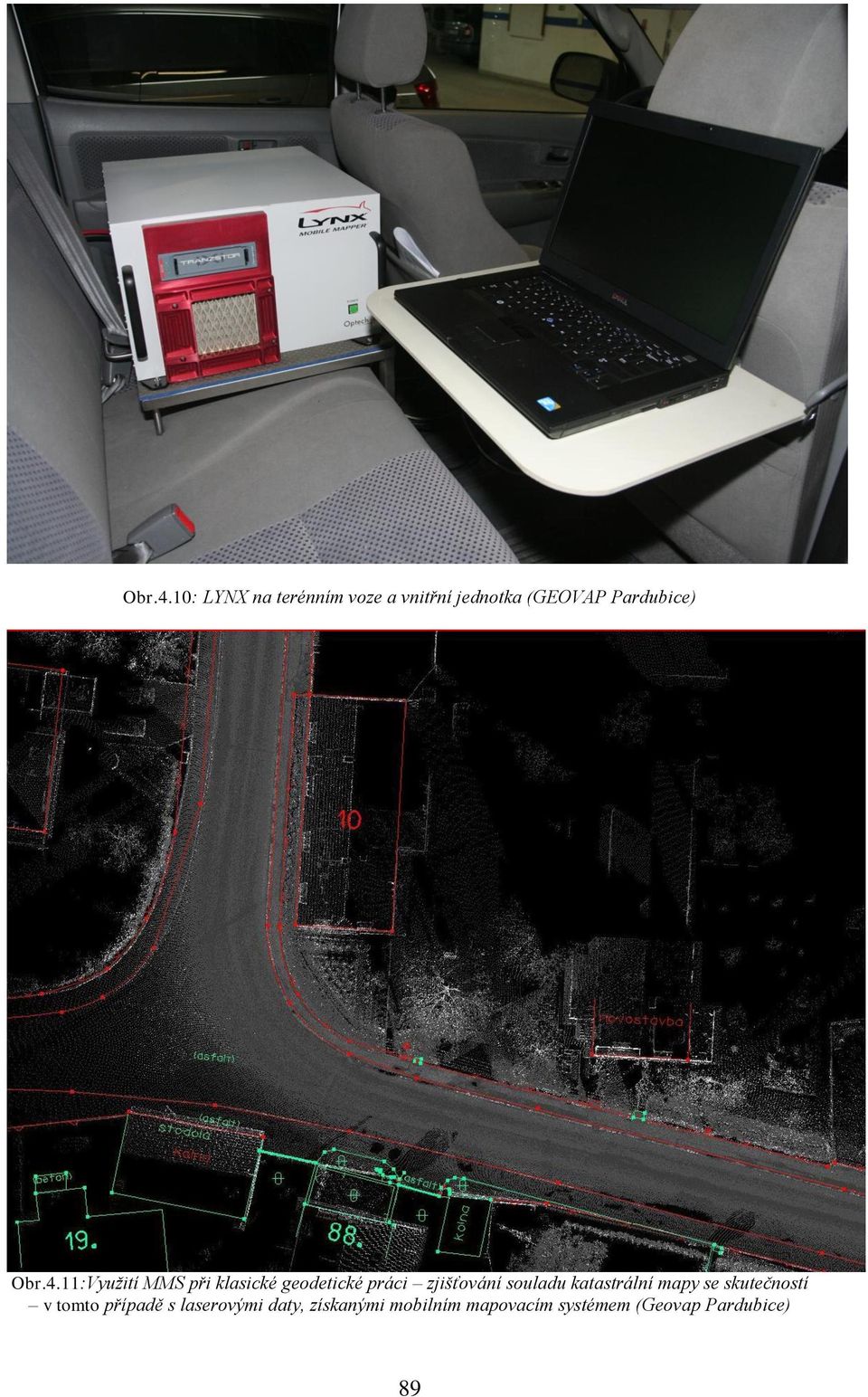 11:Využití MMS při klasické geodetické práci zjišťování souladu