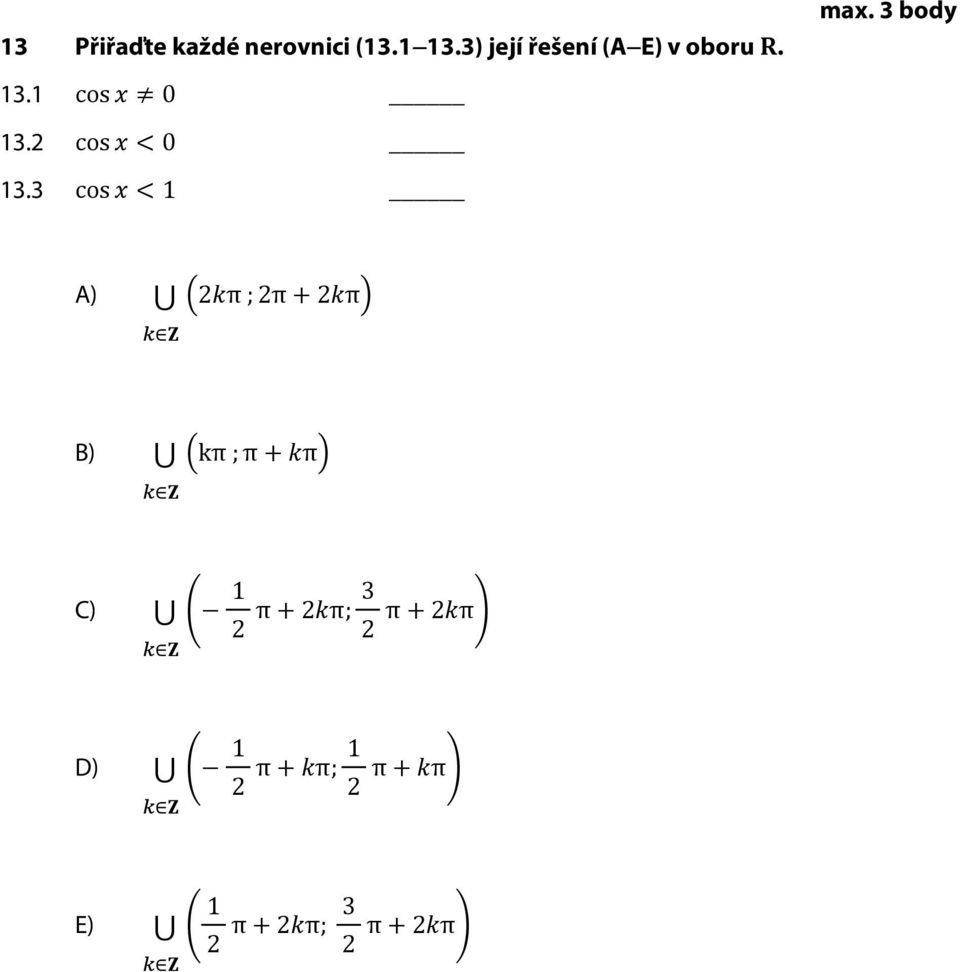 3 body 13.