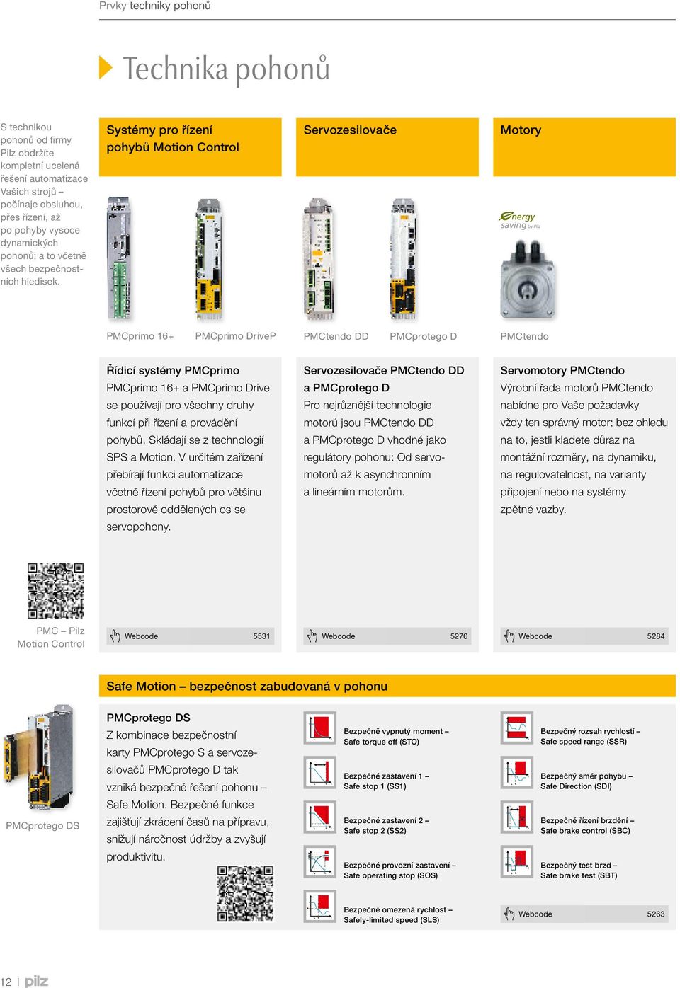 Systémy pro řízení pohybů Motion Control Servozesilovače Motory PMCprimo 16+ PMCprimo DriveP PMCtendo DD PMCprotego D PMCtendo Řídicí systémy PMCprimo PMCprimo 16+ a PMCprimo Drive se používají pro