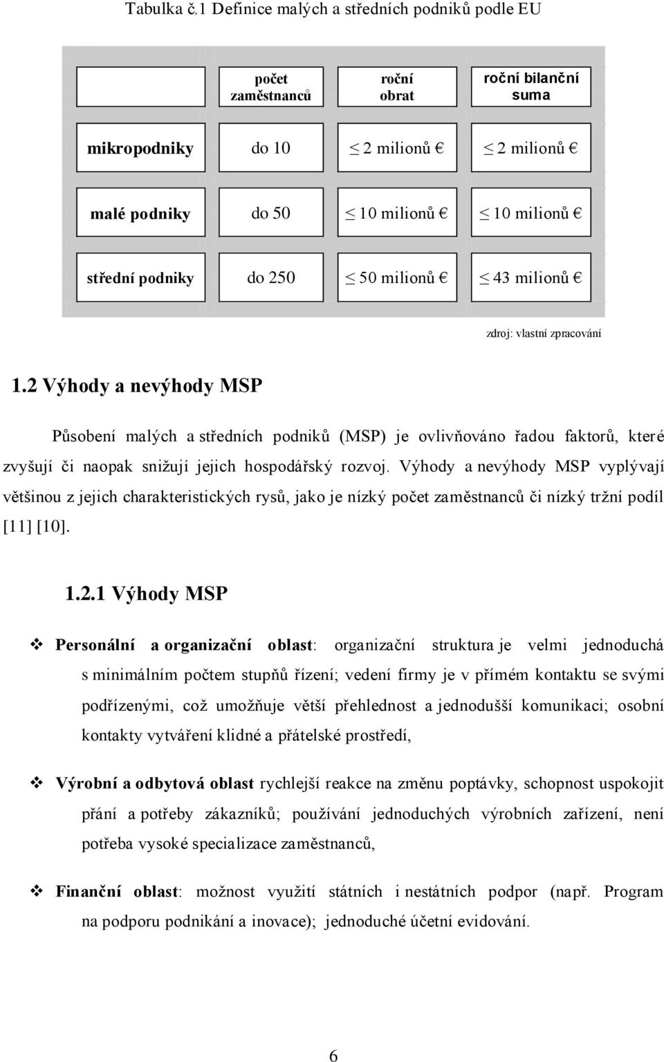 50 milionů 43 milionů zdroj: vlastní zpracování 1.