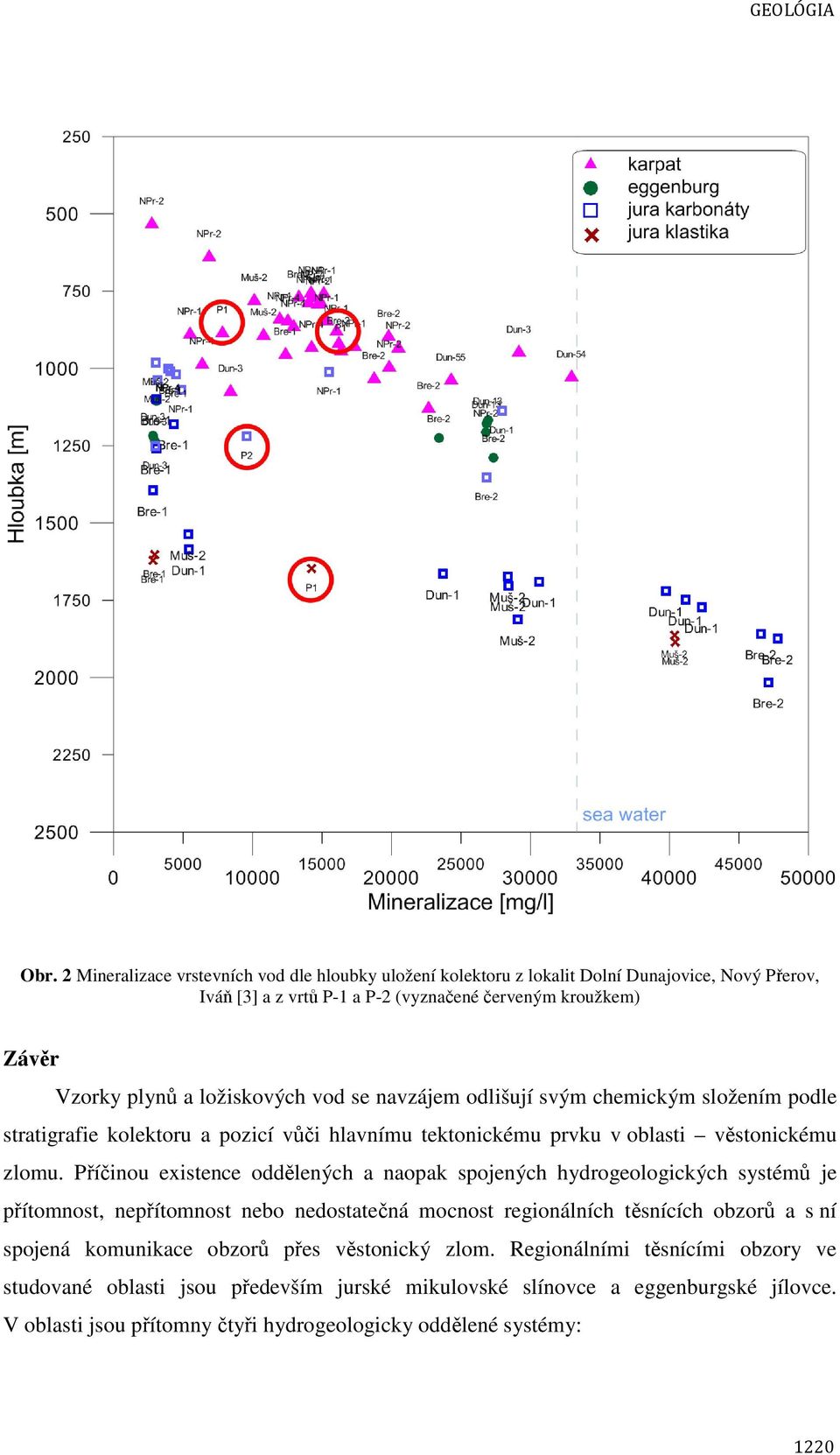 Příčinou existence oddělených a naopak spojených hydrogeologických systémů je přítomnost, nepřítomnost nebo nedostatečná mocnost regionálních těsnících obzorů a s ní spojená komunikace