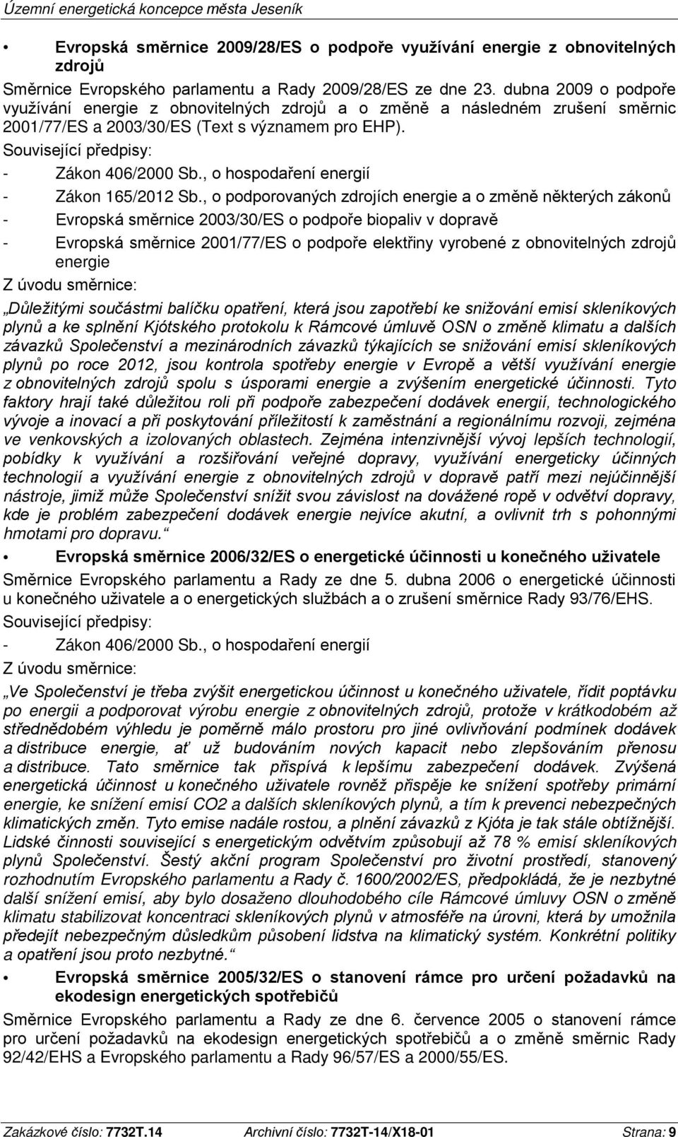 , o hospodaření energií - Zákon 165/2012 Sb.