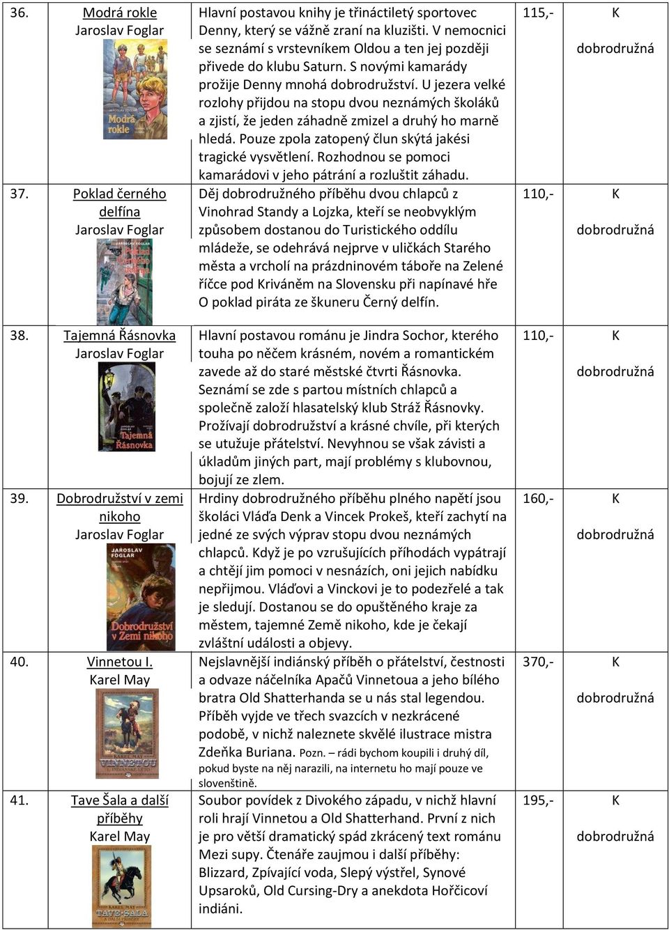 V nemocnici se seznámí s vrstevníkem Oldou a ten jej později přivede do klubu Saturn. S novými kamarády prožije Denny mnohá dobrodružství.