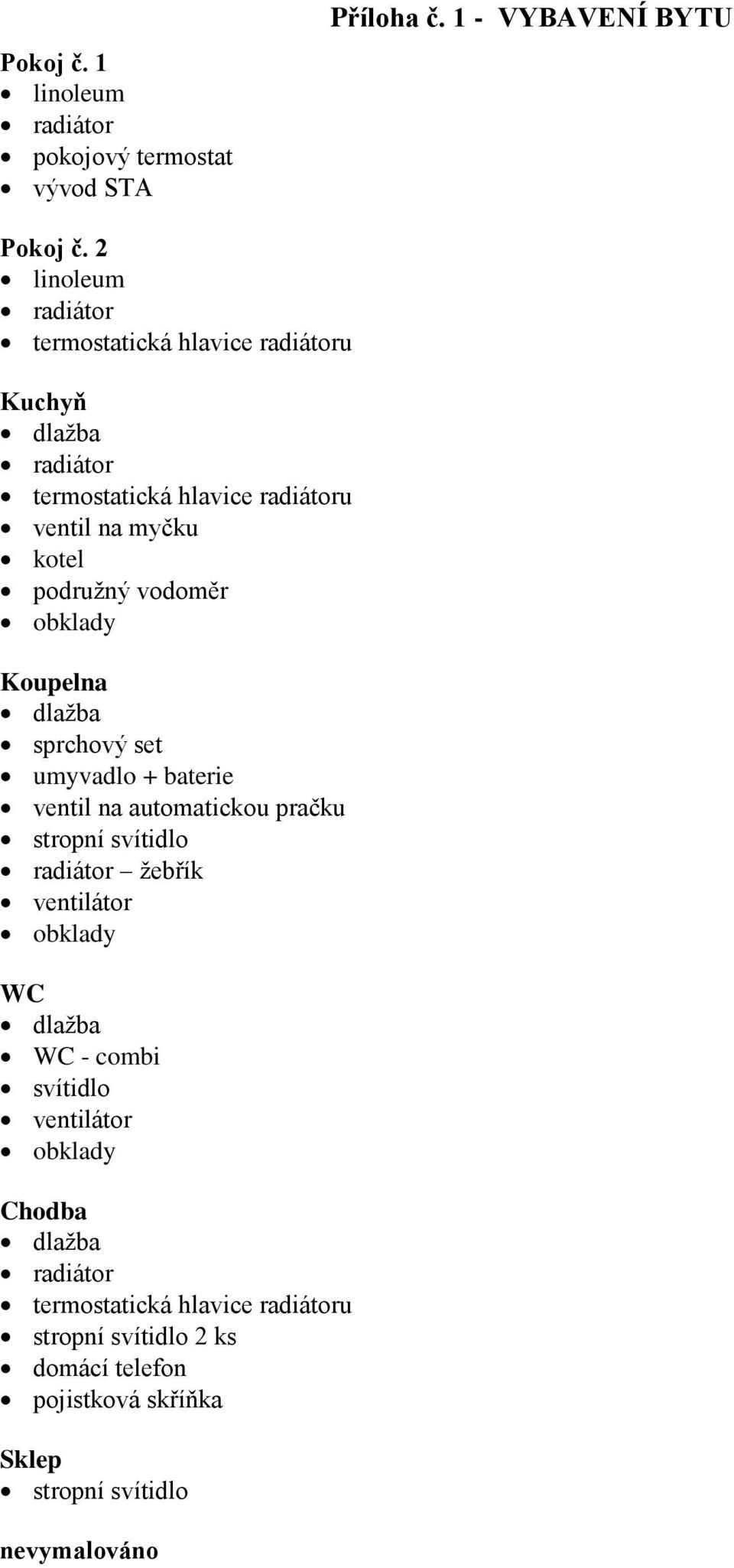 vodoměr obklady Koupelna dlažba sprchový set umyvadlo + baterie ventil na automatickou pračku stropní svítidlo radiátor žebřík ventilátor