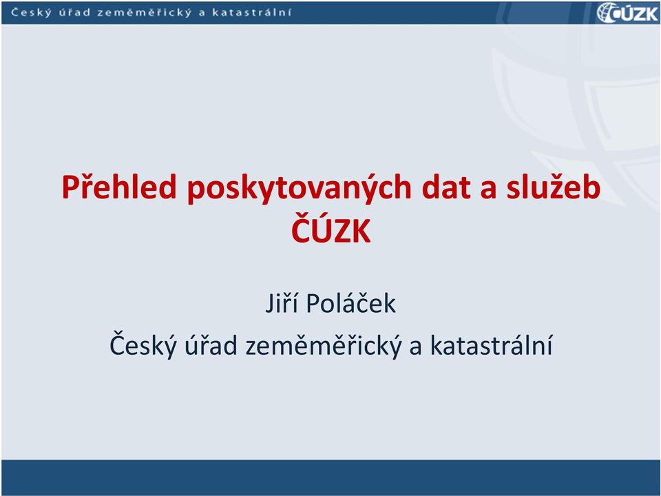 Poláček Český úřad