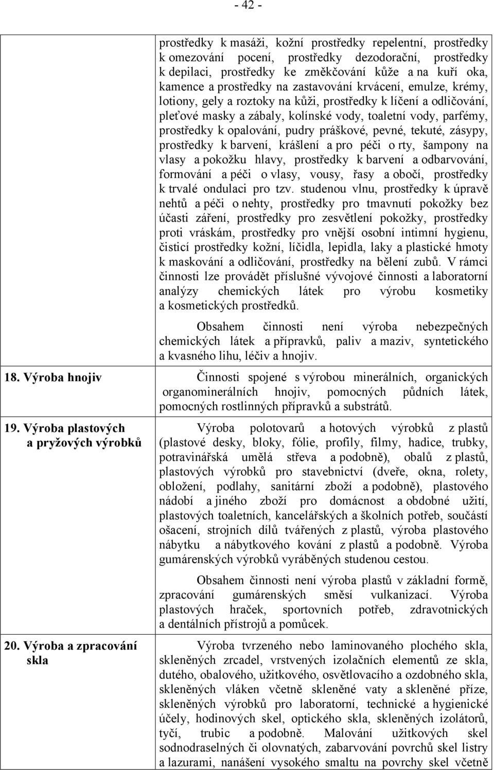 opalování, pudry práškové, pevné, tekuté, zásypy, prostředky k barvení, krášlení a pro péči o rty, šampony na vlasy apokožku hlavy, prostředky k barvení a odbarvování, formování a péči o vlasy,