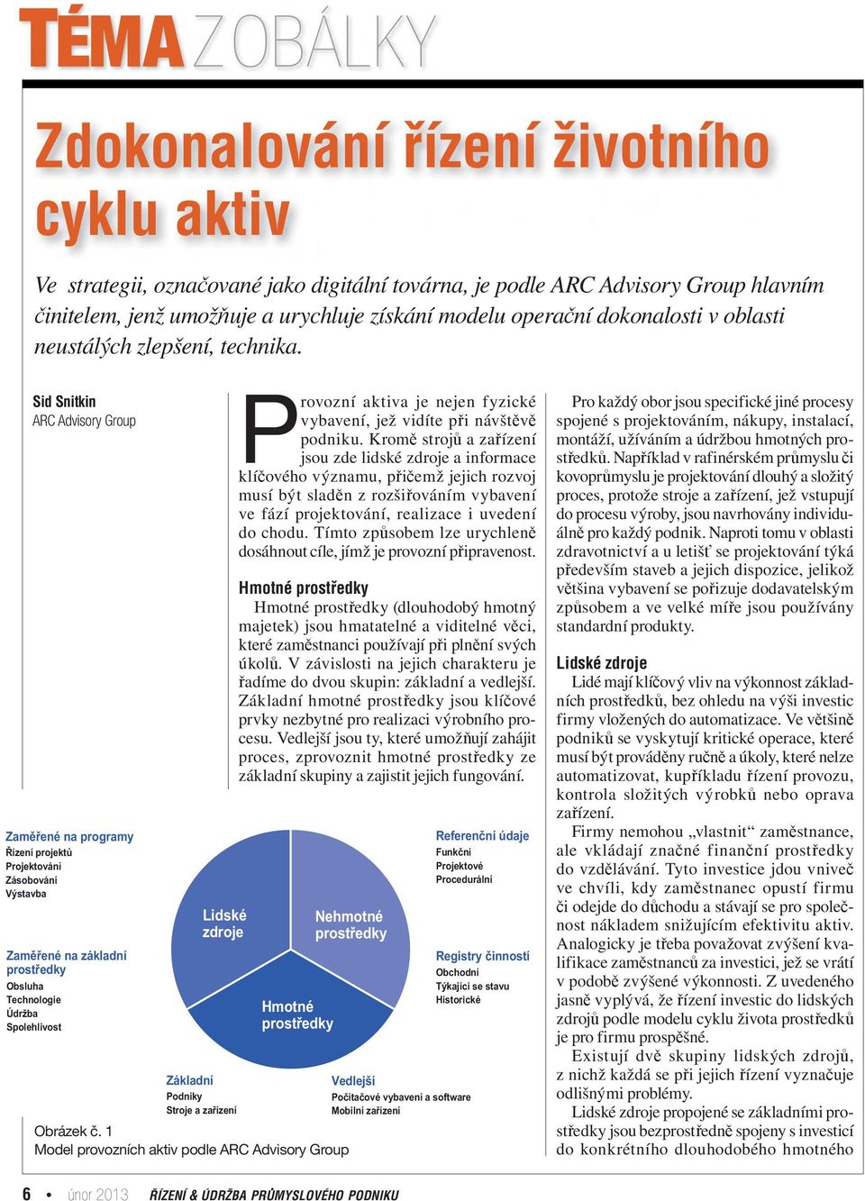 Kromě strojů a zařízení jsou zde lidské zdroje a informace klíčového významu, přičemž jejich rozvoj musí být sladěn z rozšiřováním vybavení ve fází projektování, realizace i uvedení do chodu.