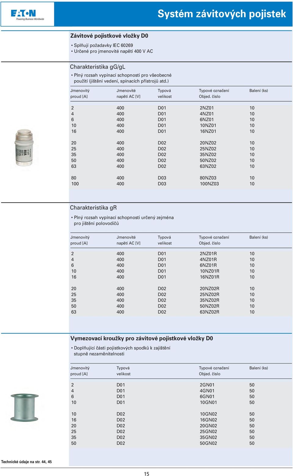 číslo 2 400 D01 4 400 D01 6 400 D01 10 400 D01 16 400 D01 20 400 D02 25 400 D02 35 400 D02 50 400 D02 63 400 D02 80 400 D03 100 400 D03 2NZ01 10 4NZ01 10 6NZ01 10 10NZ01 10 16NZ01 10 20NZ02 10 25NZ02