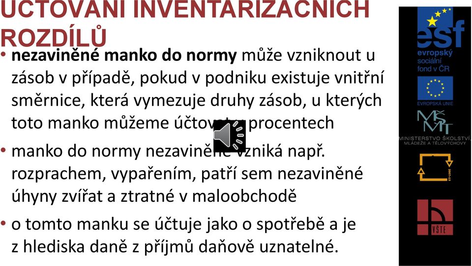 normy nezaviněné vzniká např.