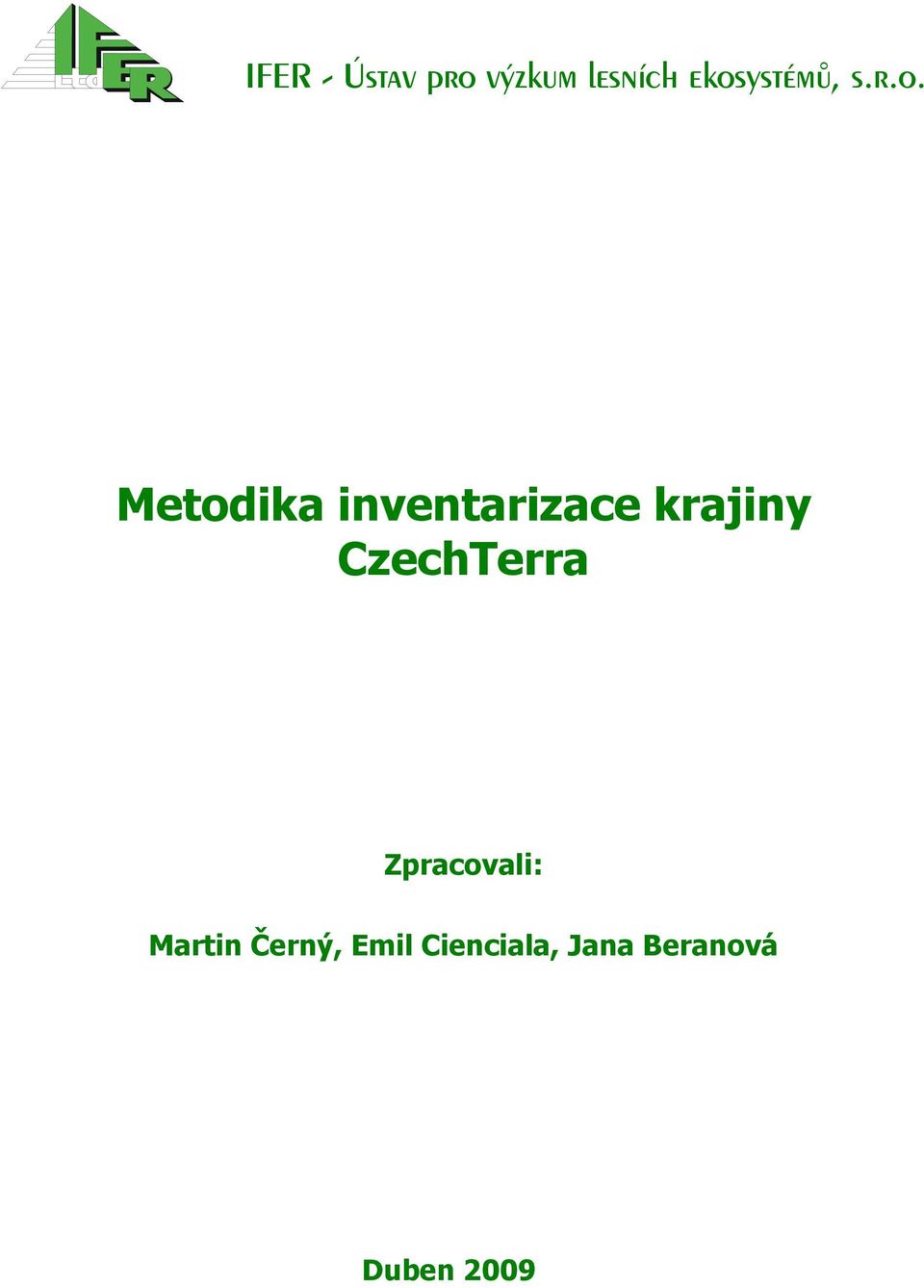 inventarizace krajiny CzechTerra