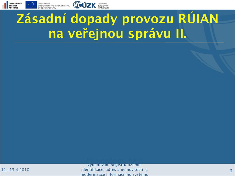 provozu RÚIAN