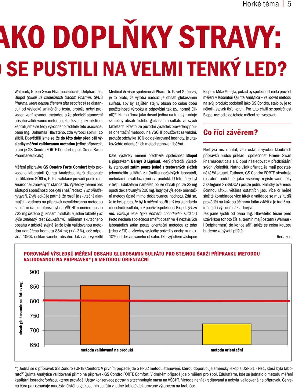 proveden verifikovanou metodou a že předloží stanovení obsahu validovanou metodou, které zveřejní v médiích. Zeptali jsme se tedy výkonného ředitele této asociace, pana Ing.