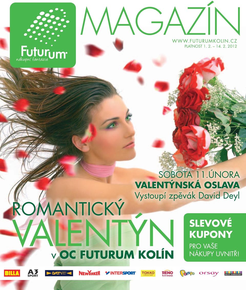 2012 ROMANTICKÝ VALENTÝN nákupy v OC Futurum