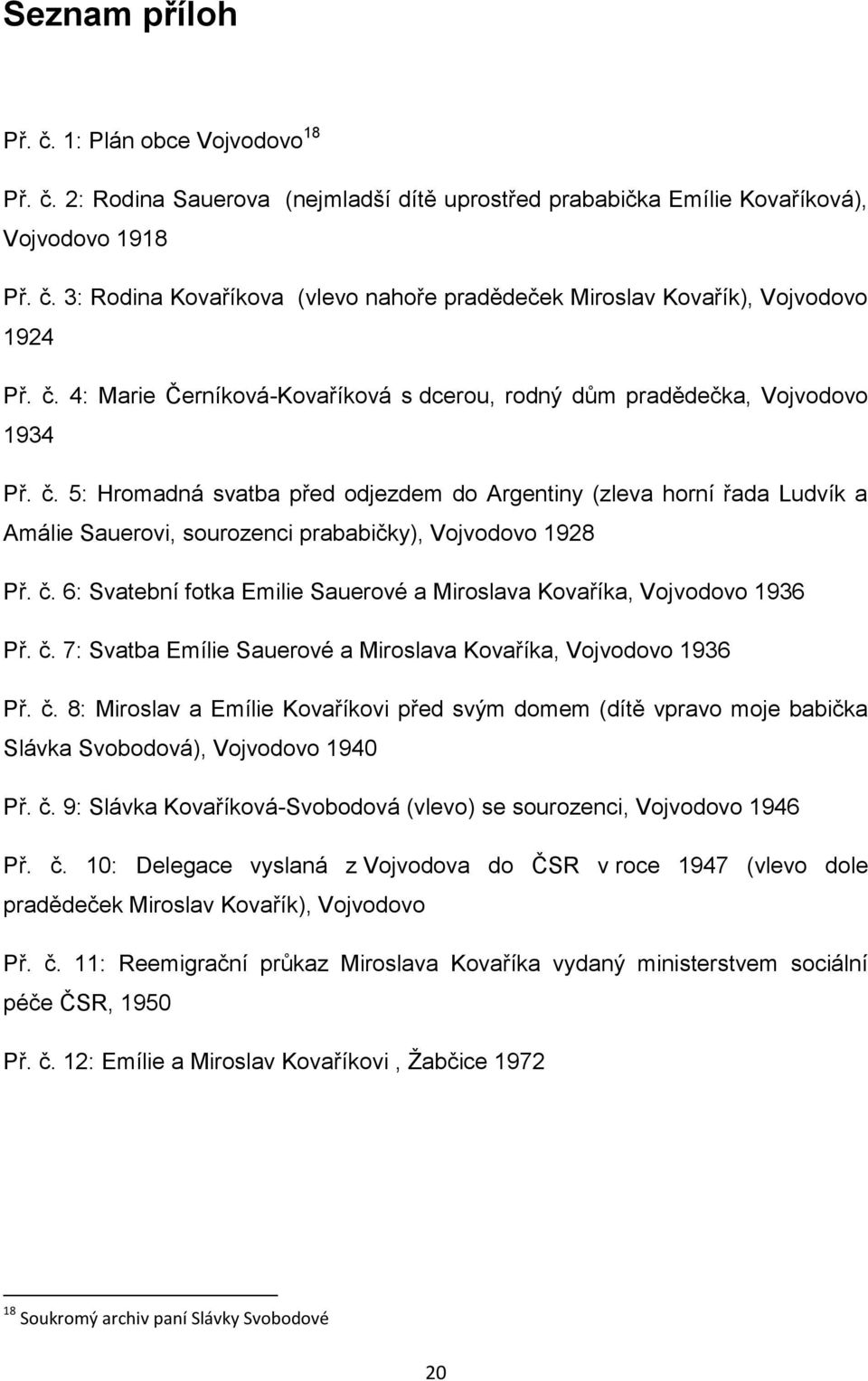 5: Hromadná svatba před odjezdem do Argentiny (zleva horní řada Ludvík a Amálie Sauerovi, sourozenci prababičky), Vojvodovo 1928 Př. č.