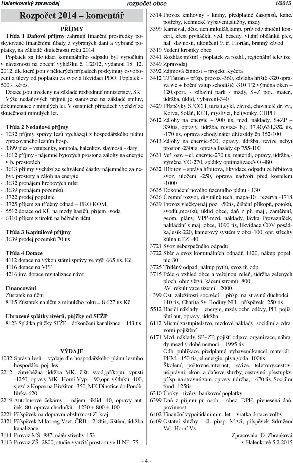 2012, dle které jsou v některých případech poskytnuty osvobození a úlevy od poplatku za svoz a likvidaci PDO. Poplatek - 500,- Kč/os.