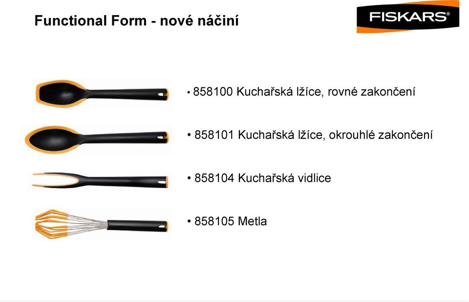 858101 Kuchařská lžíce, okrouhlé