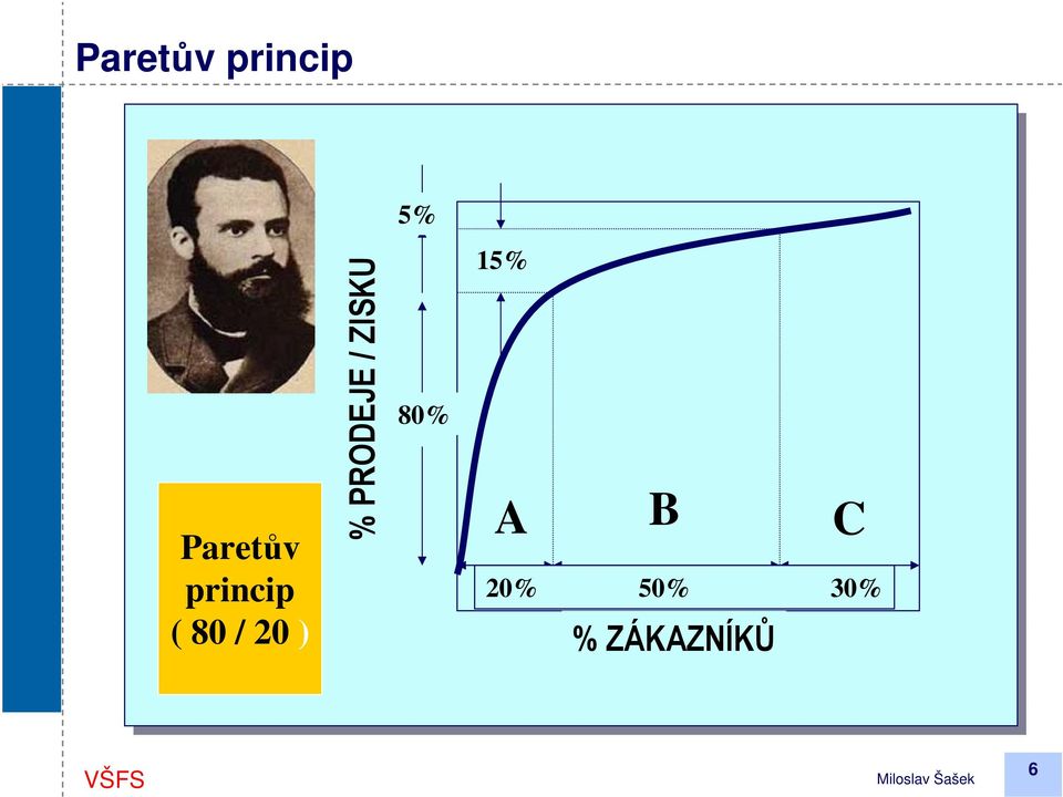 ) % PRODEJE / ZISKU 80%