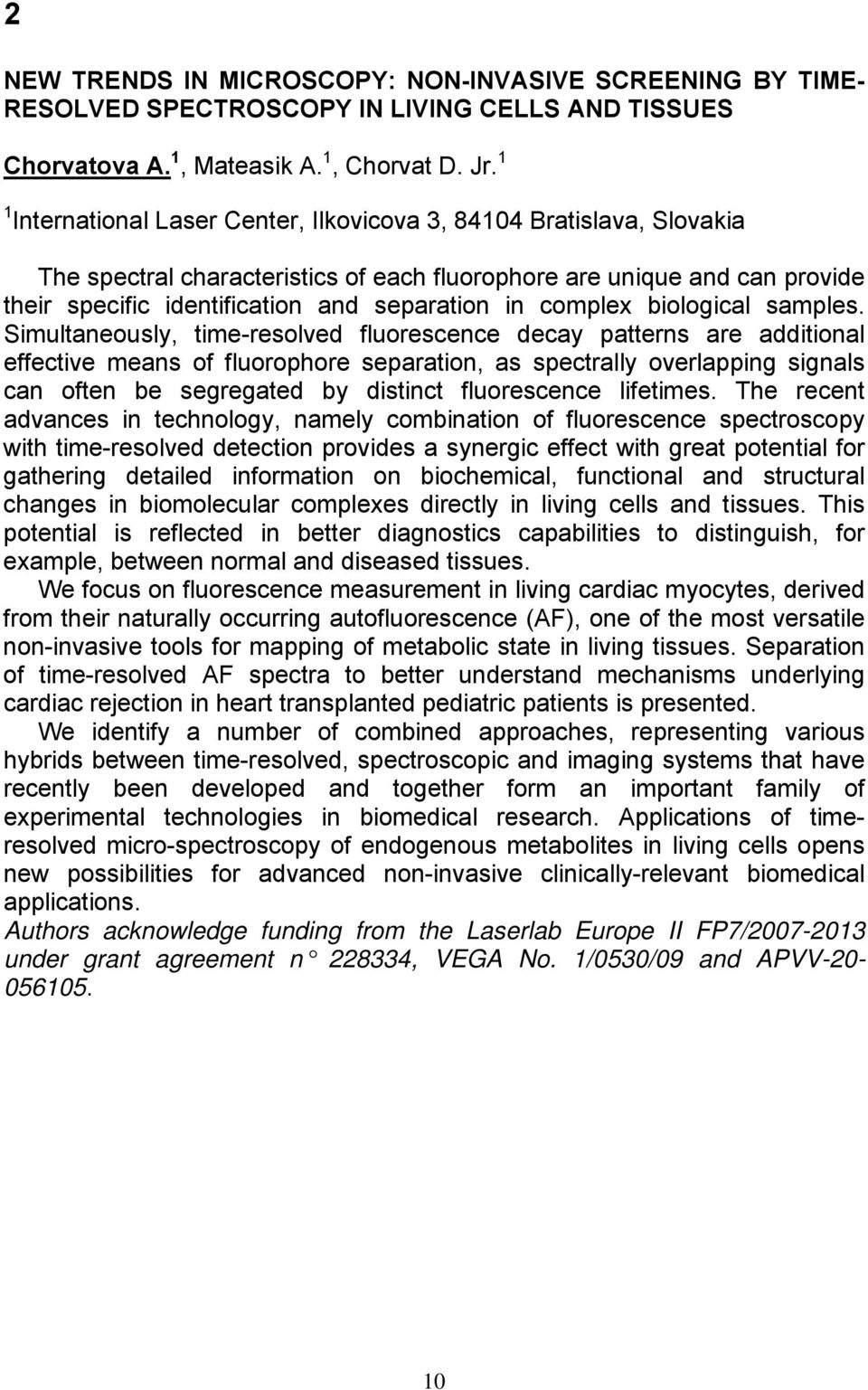 complex biological samples.