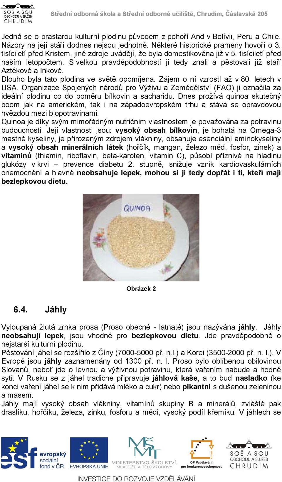 Dlouho byla tato plodina ve světě opomíjena. Zájem o ní vzrostl až v 80. letech v USA.