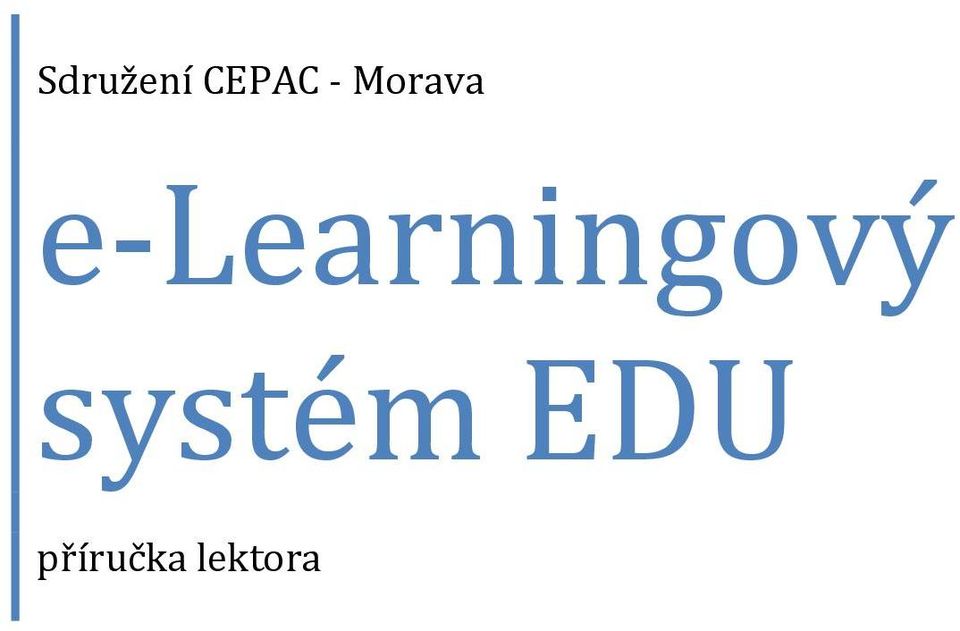 e-learningový