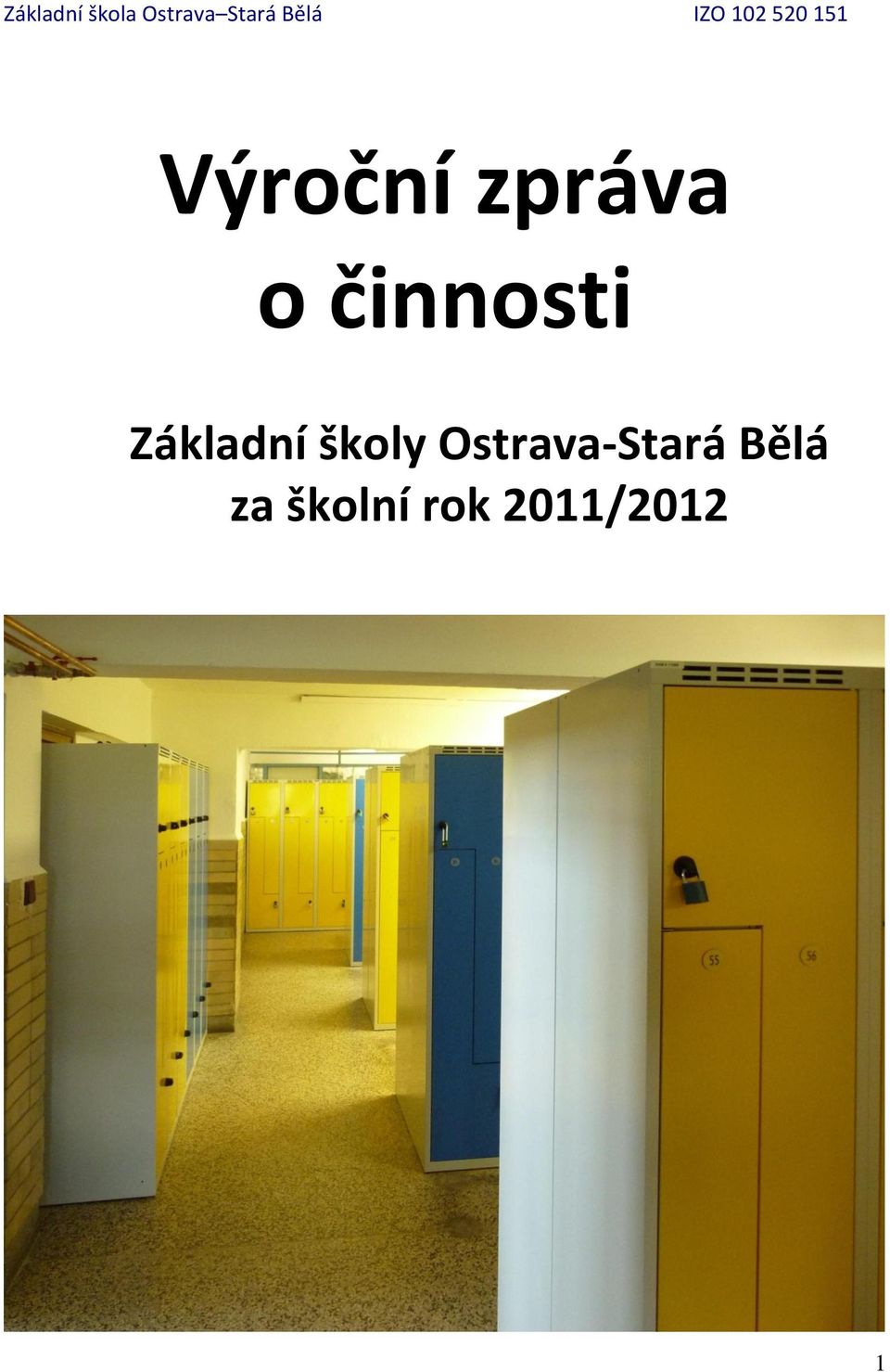 činnosti Základní školy