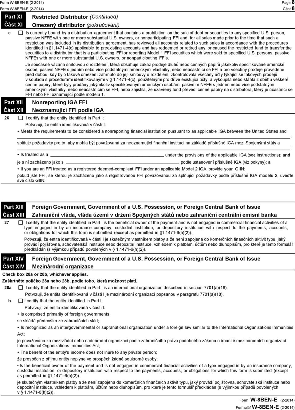 person, passive NFFE with one or more substantial U.S.