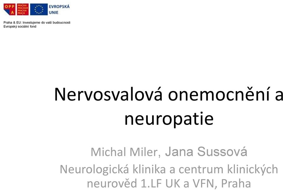 Sussová Neurologická klinika a