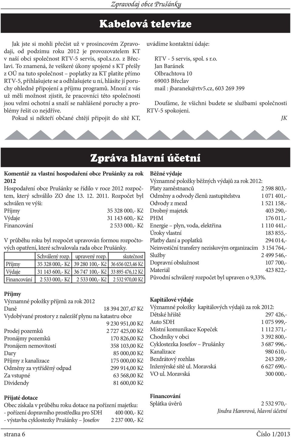 Mnozí z vás už měli možnost zjistit, že pracovníci této společnosti jsou velmi ochotní a snaží se nahlášené poruchy a problémy řešit co nejdříve.