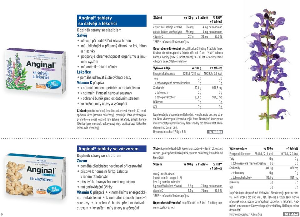 oxidativním stresem ke snížení míry únavy a vyčerpání Složení: plnidlo (sorbitol), kyselina askorbová (vitamin C), protispékavá látka (stearan hořečnatý), zpevňující látka