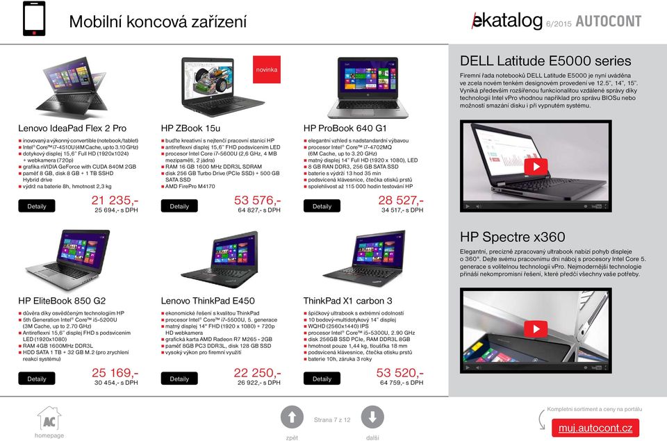 Lenovo IdeaPad Flex 2 Pro inovovaný a výkonný convertible (notebook/tablet) Intel Core i7-4510u (4M Cache, up to 3.