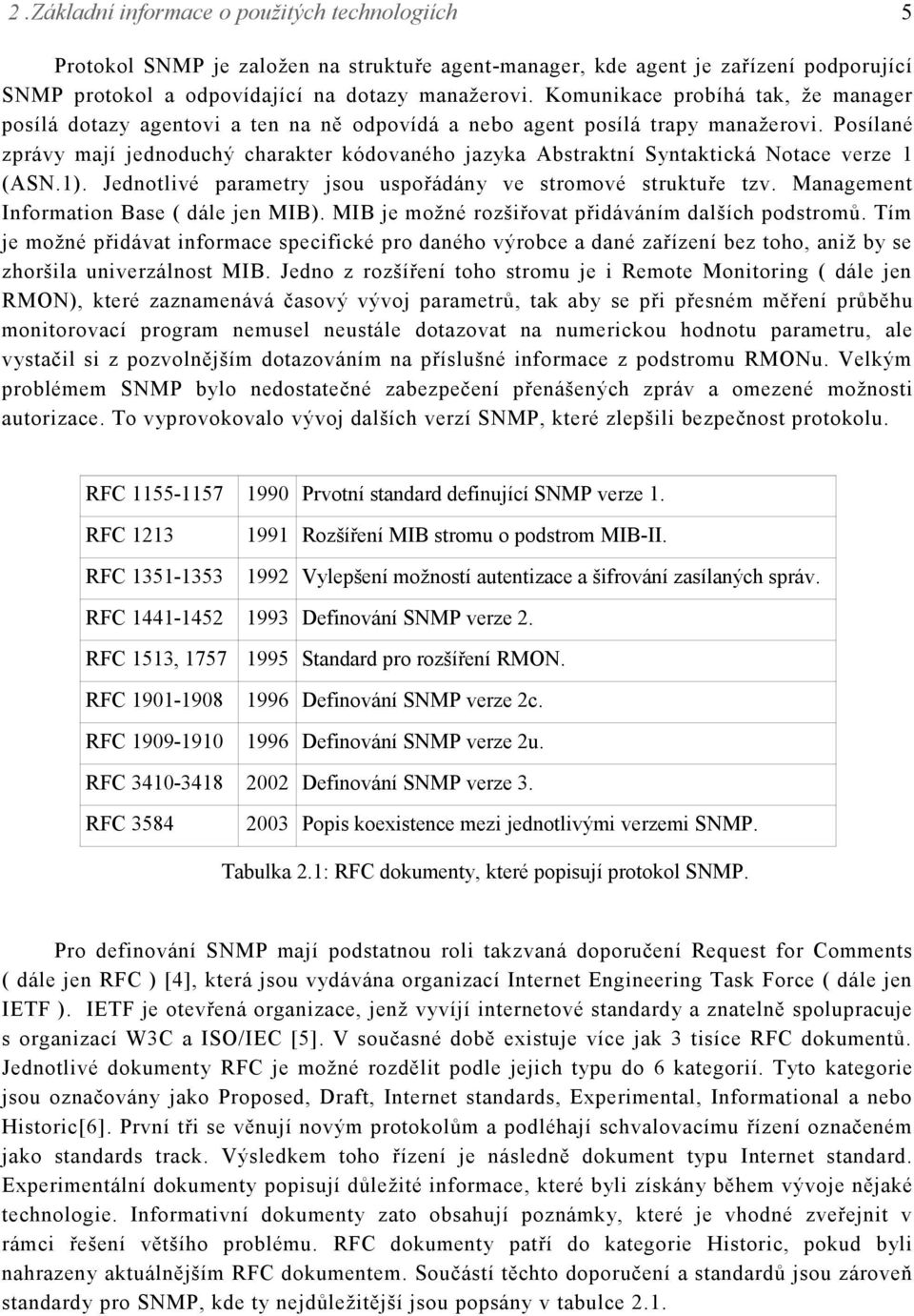 Posílané zprávy mají jednoduchý charakter kódovaného jazyka Abstraktní Syntaktická Notace verze 1 (ASN.1). Jednotlivé parametry jsou uspořádány ve stromové struktuře tzv.